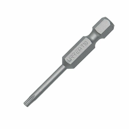 URREA Urrea Industrial Grade Torx Power Bit, , 1/4 Hexagon, T10 Drive, 1-15/16" Long 16012